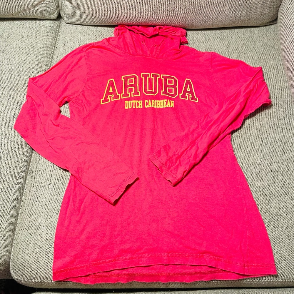 Aruba women’s size S hoodie 100% cotton